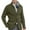 Green, variant on Kureaily Mens Autumn And Winter Slim Stand Collar Knitted Cardigan Coat Loose Fashion
