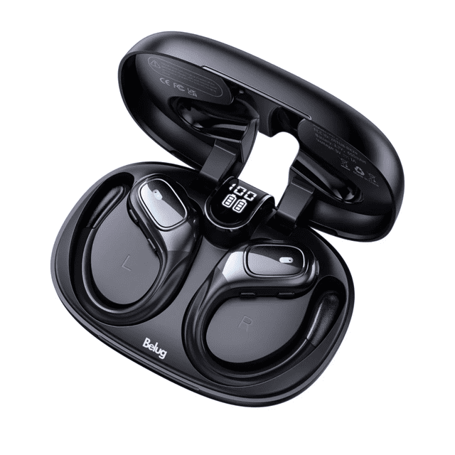 Auriculares in-ear gamer inalámbricos Belug, negros