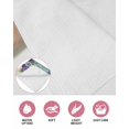 thumbnail image 6 of Hello Spring Kitchen Dish Towels for Drying Dishes Set of 4, Pastoral Purple Bottle Floral Rustic Burlap Waffle Weave Microfiber Hand Tea Bathroom Towels Quick Dry & Absorbent Towel 12x12, 6 of 7