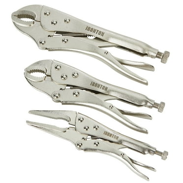 Ironton 3-Pc. Locking Pliers Set