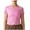 Pink-01, variant on Mittory Short Sleeve Crop Tops for Women Trendy Cotton Slim Fitted Tees Basic Tshirts Tight Cropped T Shirts
