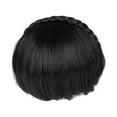 thumbnail image 2 of DPTALR Braid Hairband Synthetic Bangs Heat Bangs Hair Extensions For Lady, 2 of 2