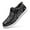 A-BlackWhite, variant on Men's Slip On Loafers | Arch Support Insole | Men's Shoes | Comfortable Light-Weight,Size 10.5 Brown