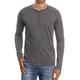 thumbnail image 1 of Playera Casual Manga Larga Cuello Henley Para Hombre Algodón, 1 of 4