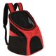 thumbnail image 1 of Mochila transportadora para mascotas, bolsa para mascotas de doble hombro de malla, mochila transportadora para perros transpirable con diseño ventilado, expandible (rojo), 1 of 5