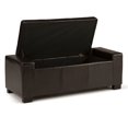 thumbnail image 3 of Grand pouf de rangement rectangulaire Santa Fe de WyndenHall, 3 of 6