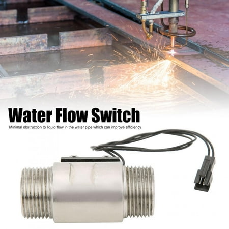 

Demonsen FS-04 Water Switch Piston Type 304 Stainless Steel G3/4in Double Male Thread G3/4 Water Switch Stainless Steel Water Switch