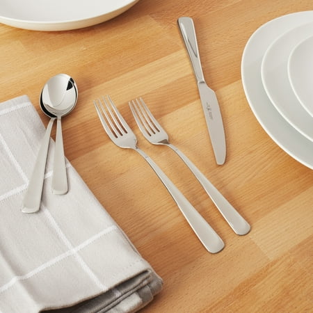 Henckels - Silvano 45-Piece Flatware Set - Silver