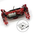 thumbnail image 4 of Piezas de mejora para coches RC: Adaptadores de buje de rueda con accionamiento hexagonal, brazos oscilantes traseros, copas de dirección. Plata, 4 of 8