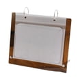 thumbnail image 1 of Álbum de fotos de acrílico para escritorio, 10 páginas interiores, marco de fotos, coleccionable, adorno de mesa, soporte para fotografías, soporte de Marco marrón, 1 of 8