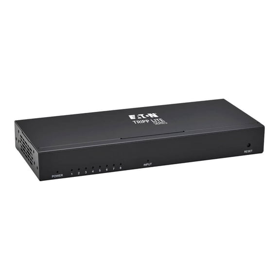 Eaton B118-008-4K TRIPP LITE SERIES HDMI SPLITTER 8-PORT 4K60HZ HDR10, MULTI-RESOLUTION SUPPORT, T
