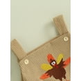 thumbnail image 5 of Liacowi Baby Girls Cual Sleeveless Romper Infant Turkey/Cake Print Bodysuit Thanksgiving Clothes 0-24M, 5 of 8