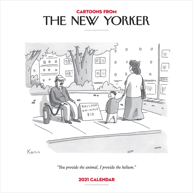 Cartoons From The New Yorker 2021 Wall Calendar Walmart