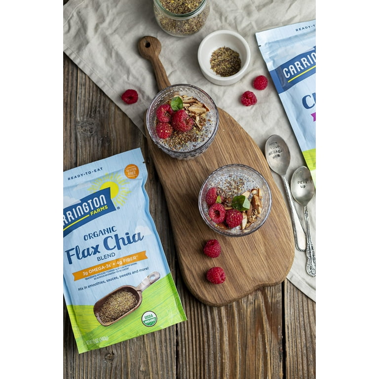 Carrington farms top flax chia blend