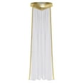 thumbnail image 3 of Sxiwei Jupe Maxi Cosplay Égyptienne pour Femmes avec Fente Haute pour Fêtes d'Halloween et Raves Blanc P, 3 of 5