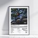 thumbnail image 3 of Póster de portada de álbum de música de rapero de 2023, Doja Cat, Juice WRLD, Lil Skies, Dave & Central Cee Gunna, impresión en lienzo, arte de pared, decoración de habitación, 3 of 5