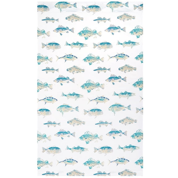 Tisa Fish Window Panels - 50" x 84"