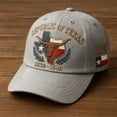 thumbnail image 7 of Gkeoshab 2026 New Texas State Souvenir Baseball Cap Cotton Printed Hat Commemorative Adjustable Snapback for Men & Women Gray One Size, 7 of 7