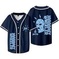 Jay Wheeler TRAPPii Tour Merch Baseball Jersey Shirt V-Neck Women Men Short Sleeve Streetwear Clothes