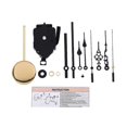 thumbnail image 2 of DIY Pendulum Clock Movement Mechanism with 3 Pairs Different Hands Quartz Repair Shaft Wall Clock Ki, 2 of 5