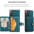 thumbnail image 2 of Case for Samsung Galaxy S21 FE,Detachable Magnetic Wallet Credit Card Slot Case Cover Support Wireless Charging for Samsung Galaxy S21 FE 5G (Blue), 2 of 17