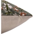 thumbnail image 3 of Fabdivine Hand Block Print Duck Canvas Decorative Pillow Covers, 18X18, Mahalaxmi, 3 of 5
