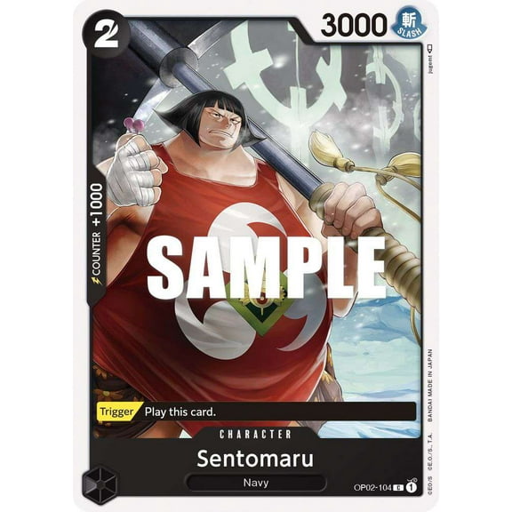 One Piece Paramount War Common Sentomaru OP02-104