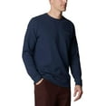 thumbnail image 5 of Columbia Mens Pine Peak Waffle Long Sleeve Crew Collegiate Navy Heather Large, 5 of 5