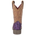 thumbnail image 5 of Smoky Mountain Western Boots Girls Ariel Leather Pull On Purple 3164Y, 5 of 6