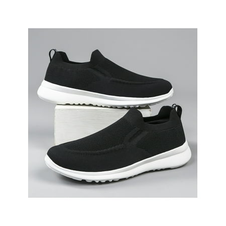 

Avamo Men Driving Loafer Fashion Breathable Casual Flats Shoes