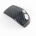 thumbnail image 3 of Carbon Fiber Gear Shift Knob Cover Cap Trims For Highlander For RAV4 Kluger, 3 of 9