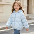 thumbnail image 5 of Nugftut Girls Boys Puffer Jackets Size 1-2 Years Hooded Winter Coat Warm Windproof Printed Kids Clothing, 5 of 8