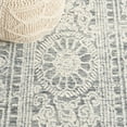 thumbnail image 6 of SAFAVIEH Ebony Aindreas Traditional Area Rug, Ivory/Dark Grey, 3' x 5', 6 of 7