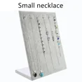thumbnail image 5 of Necklace Pendant Display Stand Women Jewelry Organizer Holder Storage Case Bracelet Display Rack 11Hooks-Beige, 5 of 5