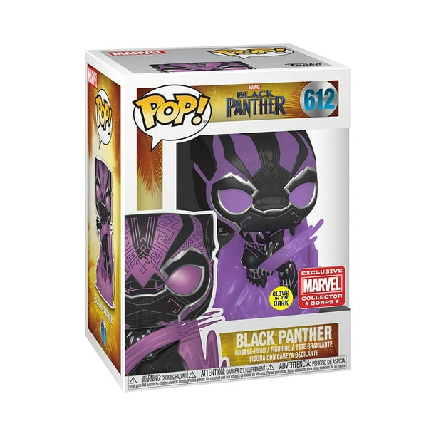 Leaping Black Panther Funko POP - Infinity Saga - Marvel - GITD - Walmart.com - Walmart.com