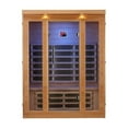 thumbnail image 3 of Maxxus 3-Person Low EMF (Under 8MG) FAR Infrared Sauna (Canadian Hemlock), 3 of 4