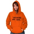 thumbnail image 3 of Unicorns Are Lame Said Nobody Ever Women Plus Size Graphic Pullover Hoodie Brisco Brands 2X, 3 of 3