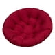 thumbnail image 2 of Cojín para silla colgante, cojín para asiento, cojín para silla Papasan, cómodo y suave Rojo oscuro, 2 of 9