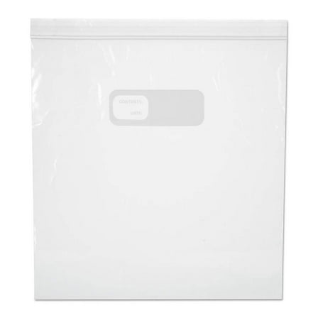 BWK1GALBAG 1 Gallon, 10.56 in. x 11 in. LDPE Reclosable Food Storage Bags - Clear (250/Box)