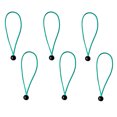 thumbnail image 1 of 6 piezas de 15 cm Heavy Duty Ball Bungee Cord Tie Cord Cord Canopy Straps Green Sunnimix Pelota Bungee Rope 6 ", 1 of 8