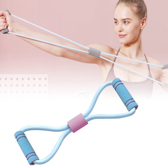 8-Figure Resistance Band for Upper Body Strengthening and Back Support Home Gym Fitness