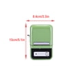 thumbnail image 3 of Bearachild Impresora térmica Impresoras Impresora de etiquetas de envío Impresora de etiquetas térmicas compatible con Bluetooth Impresora de Impresoras 3D Verde, 3 of 6