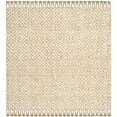 thumbnail image 4 of SAFAVIEH Natural Fiber Roland Braided Jute Area Rug, Natural/Ivory, 6' x 6' Square, 4 of 8