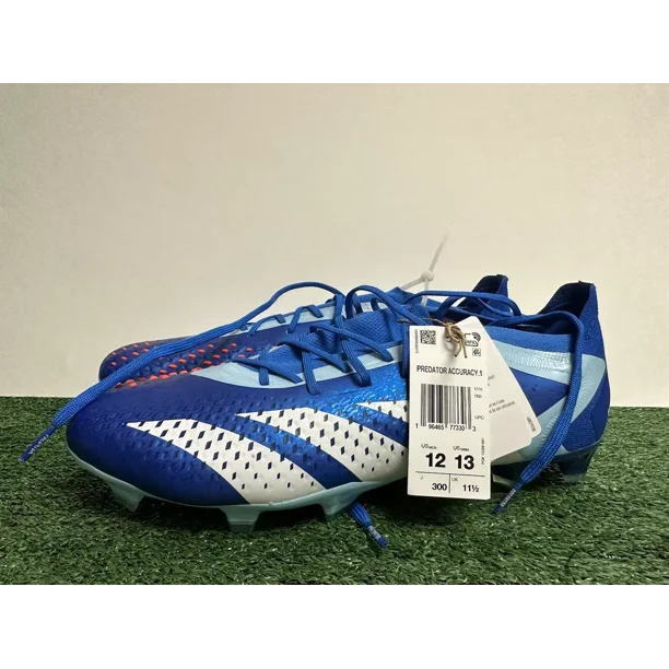 Ad-id-as Men’s Predator Accuracy .1 FG Soccer Cleats Size 12 Blue |GZ0031|