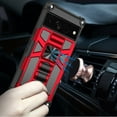 thumbnail image 7 of Military Grade Tough Ultra Rugged Hybrid Case for Google Pixel 8 Pro - Red, 7 of 7