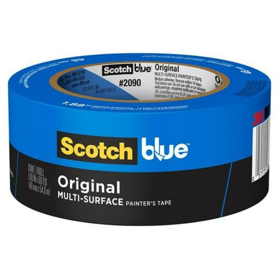 18-Rolls of 1.88" x 60 Yds 3M 2090-48NC ScotchBlue Blue Original Multi-Surface Painter's Tape