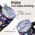 thumbnail image 4 of 20OZ Unicorn Themed Tumbler with Handle Stainless Steel Insulated Mug Ideal Presents for Women Unicorn Lovers Suitable for Birthday Christmas and Cooking Classes, 4 of 6