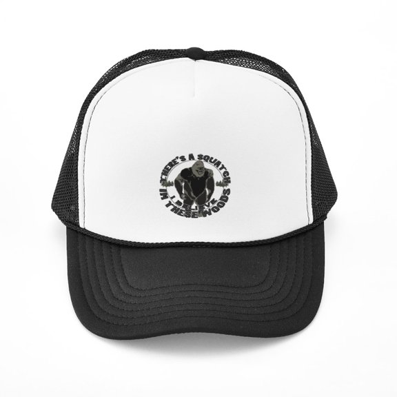 CafePress - Believe In Bigfoot - Adjustable Unisex Printed Trucker Hat with Mesh Back