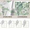 thumbnail image 5 of Eucalyptus Leaves Swag Valances for Windows 2 Pack, Kitchen Window Curtains 36 Inch Length, Sage Green Summer Botanical Weeping Wooden Privacy Swag Curtains for Living Room/Bathroom 36"x36", 5 of 8