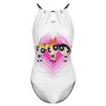 thumbnail image 4 of The Powerpuff Girls Women's One-piece Swimsuit Bathing Suits High Neck Tummy Control Swimwear Swim Suit L, 4 of 7